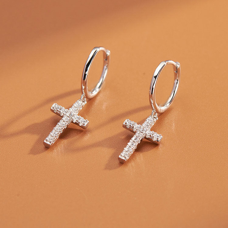 Elliora Cross Earrings