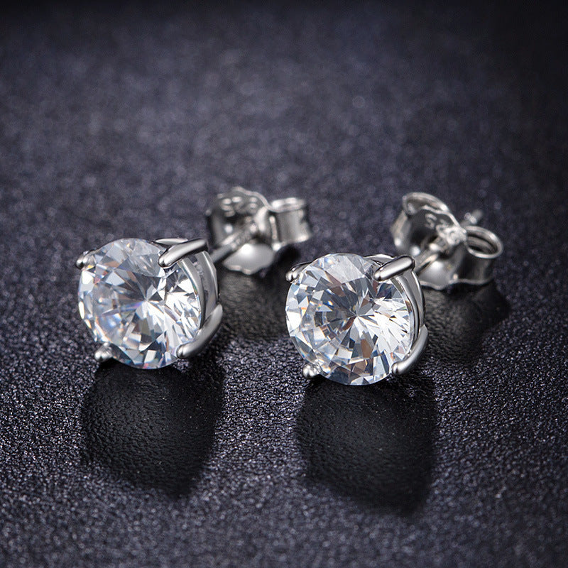 Elliora Round Diamond Studs