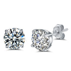 Elliora Round Diamond Studs