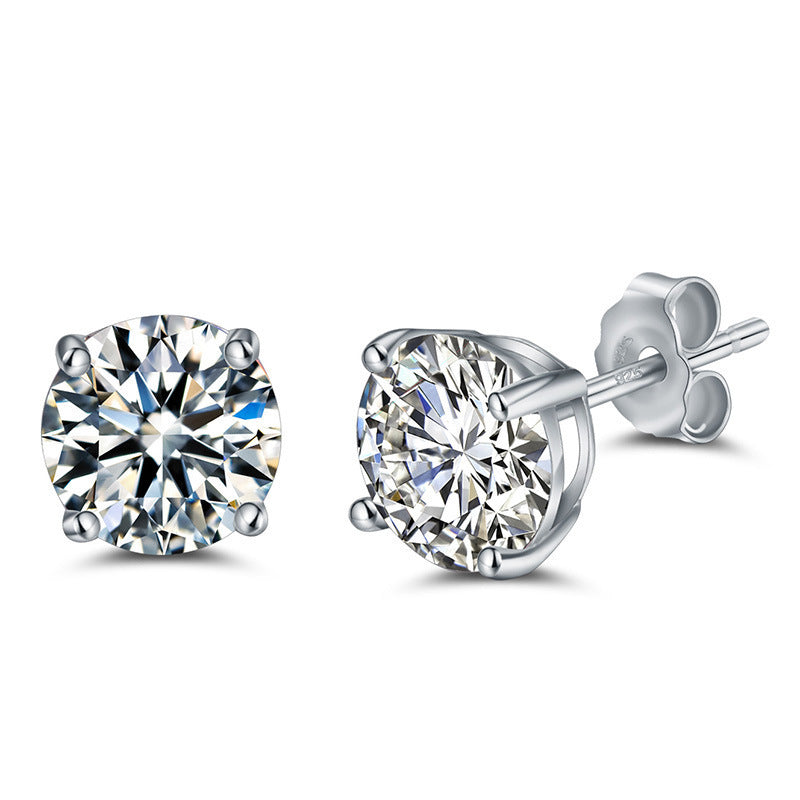 Elliora Round Diamond Studs