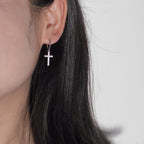 Elliora Cross Earrings