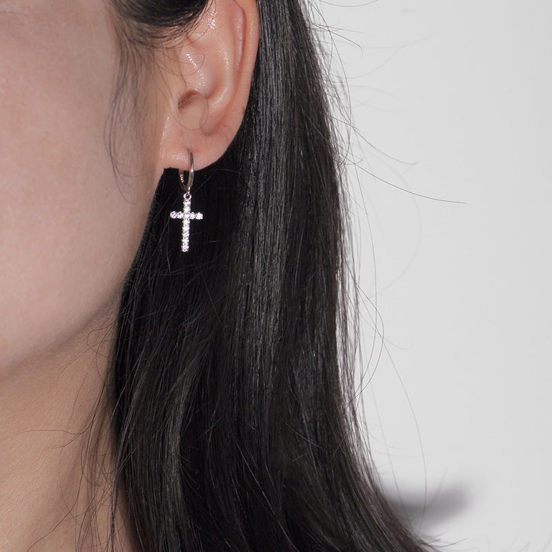 Elliora Cross Earrings
