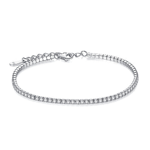 Elliora Crystal Love Diamond Bracelet