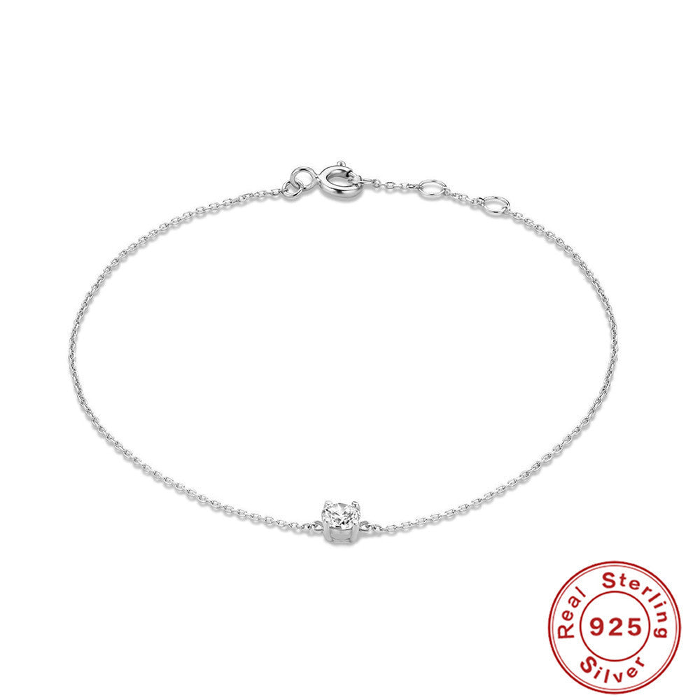 Elliora Solitaire Diamond Bracelet
