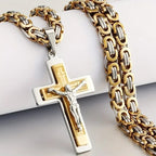 Elliora Bold Cross Necklace