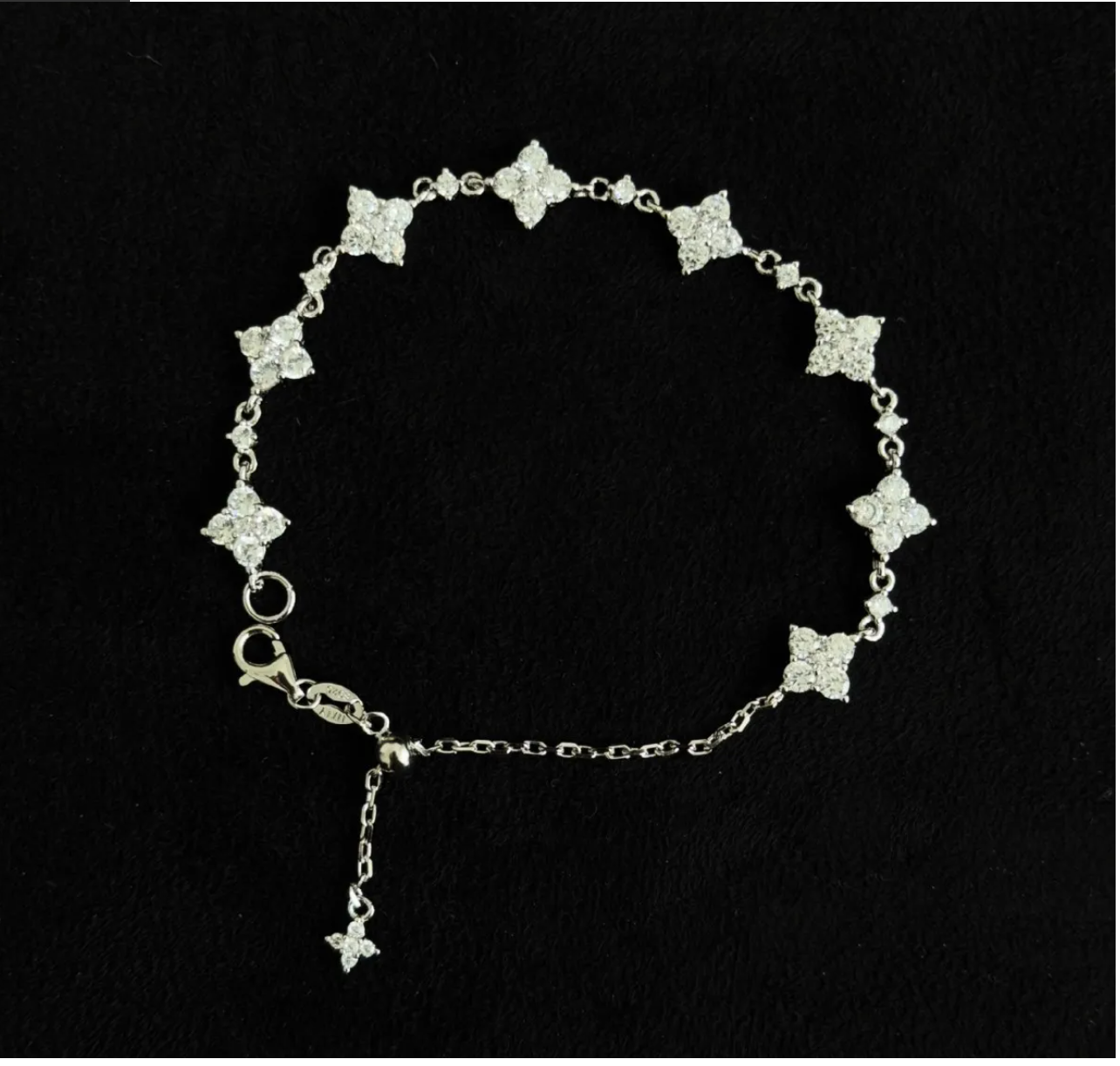 Elliora Clover Diamond Bracelet