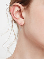 Elliora Cross Earrings